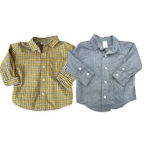 Gymboree Boys‎ Button Down Bundle Size 12-18 mo